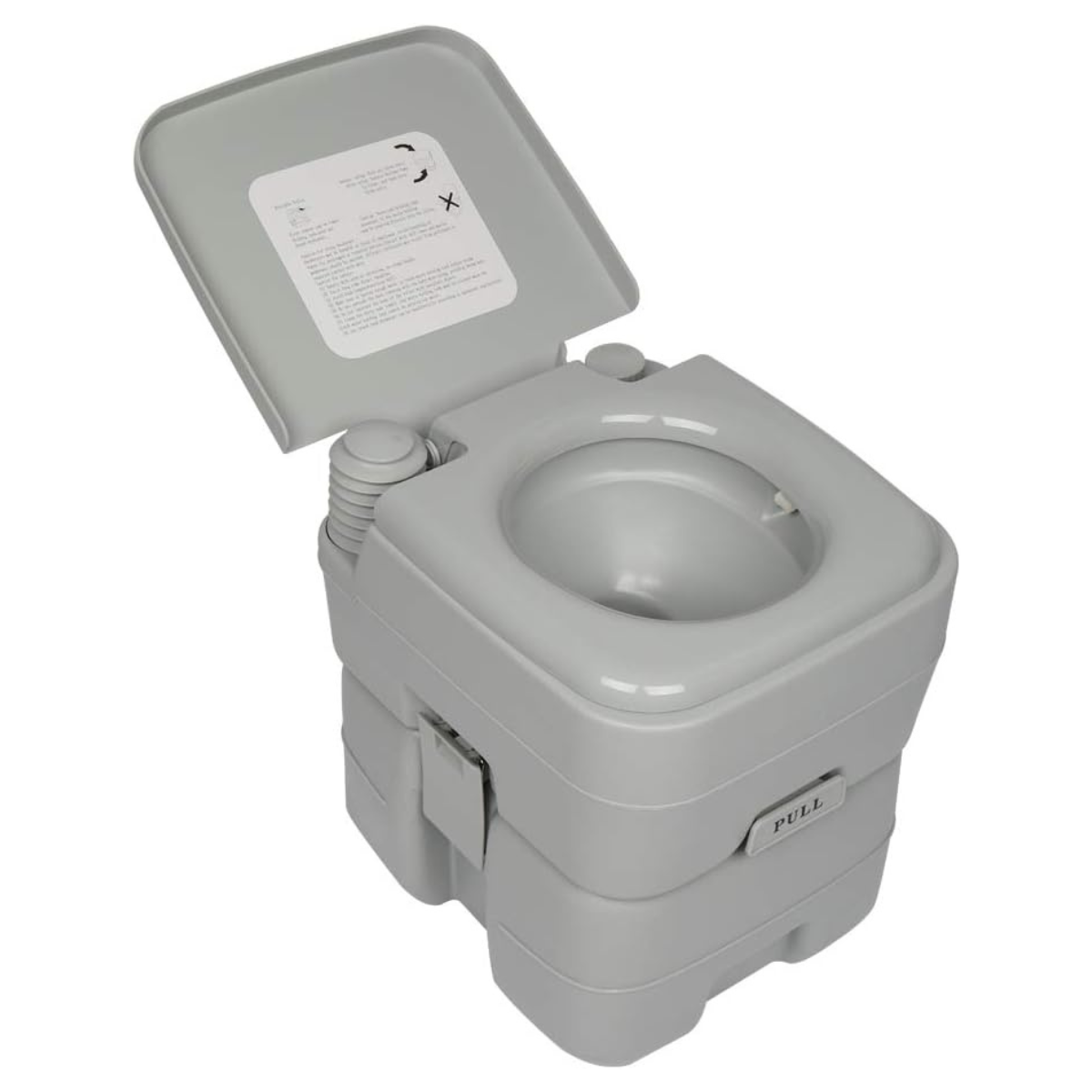 Inodoro Portátil con Tanque de Gran Capacidad