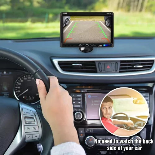 Camara Con Monitor Lcd Para Auto